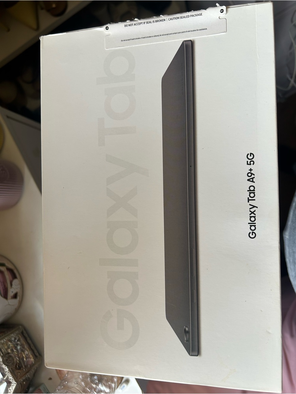 Galaxy By Harvic Galaxy Tab A9+ 5G White Packaging